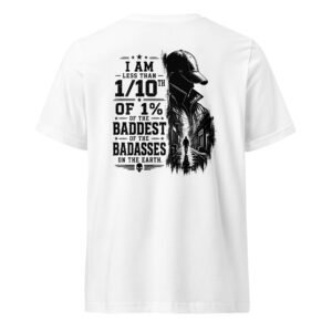I am Less The One Tenth of 1 Percent - Undercover Life Collection - Unisex Short Sleeve V-Neck T-Shirt