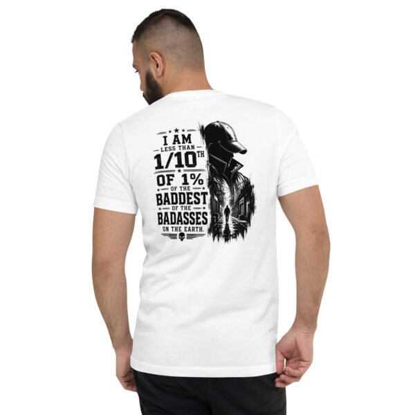 unisex-v-neck-tee-white-back-6a6e871aec7d1.jpg I am Less The One Tenth of 1 Percent - Undercover Life Collection - Unisex Short Sleeve V-Neck T-Shirt