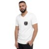 unisex-v-neck-tee-white-left-front-6a6e0aef4be45.jpg Do Not Leave Big Shoes to Fill - Legacy Collection - Unisex Short Sleeve V-Neck T-Shirt