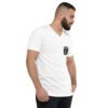 unisex-v-neck-tee-white-right-front-6a6e0aef4bf70.jpg Do Not Leave Big Shoes to Fill - Legacy Collection - Unisex Short Sleeve V-Neck T-Shirt